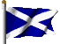Шотландский флаг
